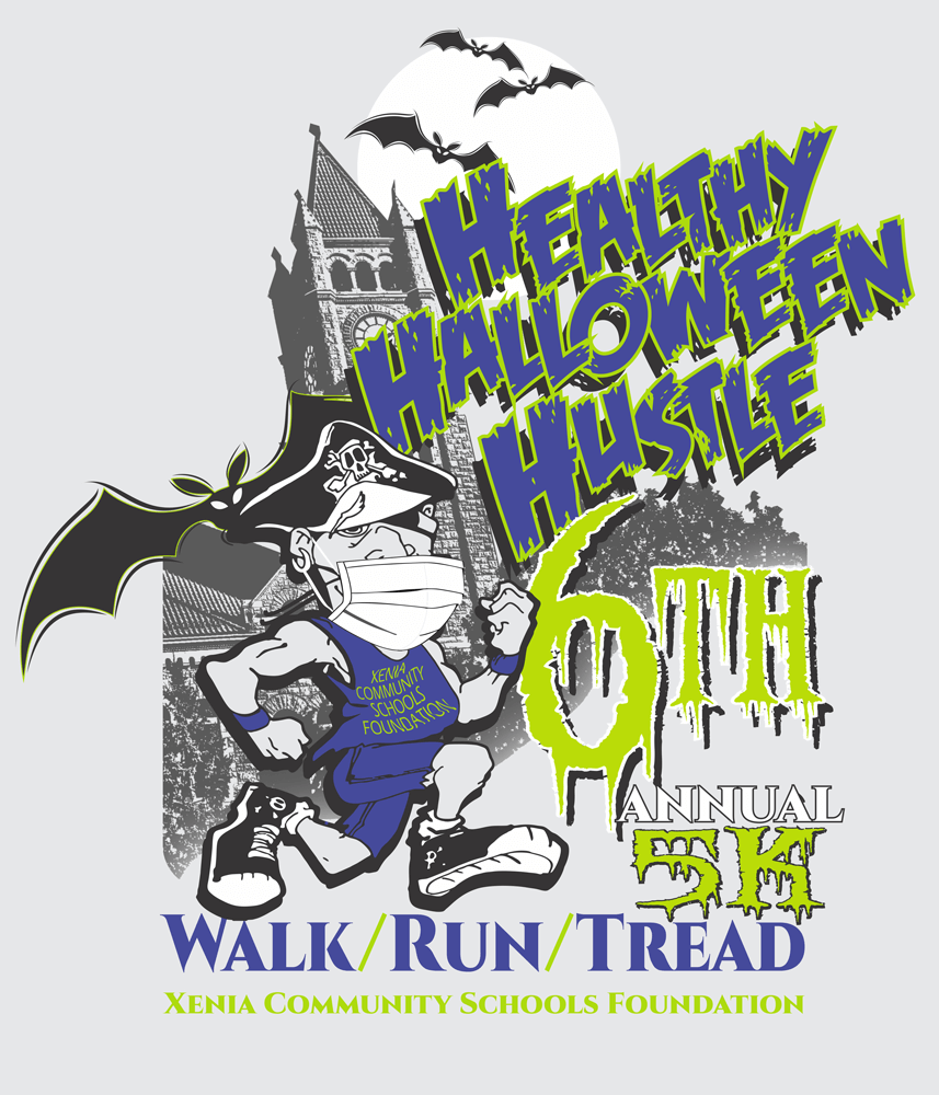 halloween hustle 2020 Healthy Halloween Hustle October 2020 Xenia Community Schools Foundation halloween hustle 2020